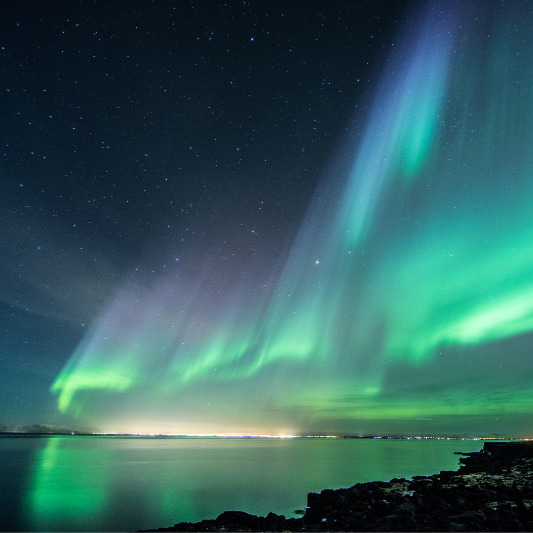 Norte de Europa y auroras boreales